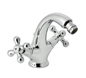 Chromed bidet mixer